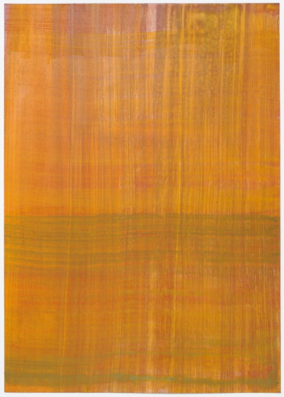 Summer-Papers 2006, No. 71 (Structures), Acryl auf Papier, ca. 29,5 x 20,8 cm