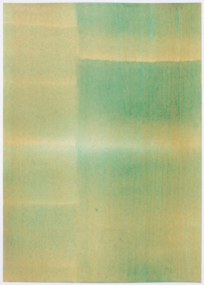 Winter-Papers 2006/07, No.2  (3.1.07), Acryl auf Papier, ca. 29,5 x 20,8 cm