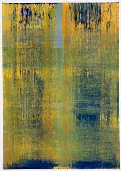 Summer-Papers 2006, No. 96 (28.8.06), Acryl auf Papier, ca. 29,5 x 20,8 cm