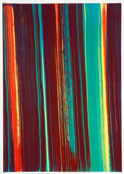 Summer-Papers 2006 (Tapestry Books), No. 48, Acryl auf Papier, ca. 29,5 x 20,8 cm