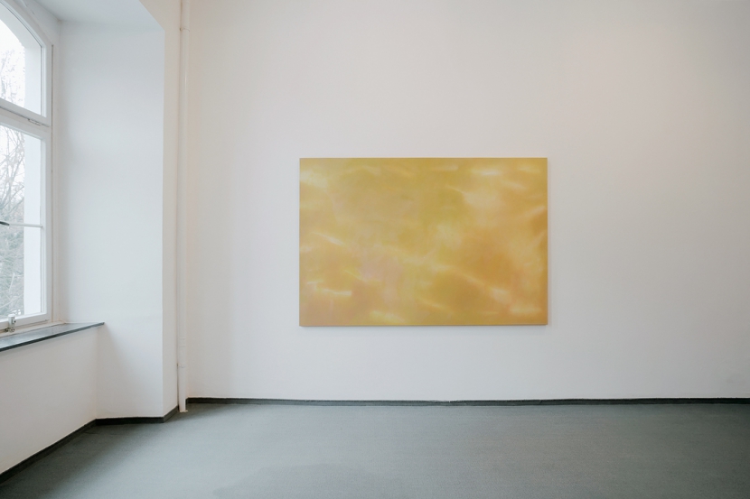 Schwefel zu Gold, 2012. Acryl/LW, 144 x 220 cm (Privatsammlung)