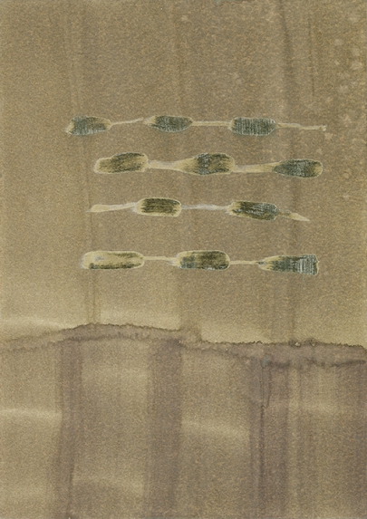 Autumn-Papers 2010/ Drawings, 29.10., No. 47, Beize-Mischtechnik auf Papier, 29,5 x 21 cm