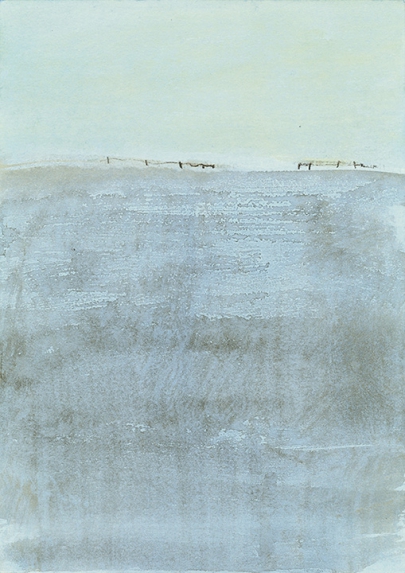 Spring-Papers 2013/ Drawings/ Haikus, 23.5., No. 6, Mischtechnik auf Papier, 29,5 x 21 cm