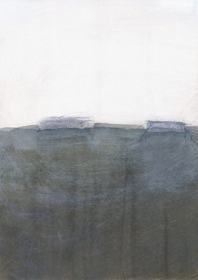 Winter-Papers 2009-10/ Drawings, No. 12, Mischtechnik auf Papier, 29,5 x 21 cm