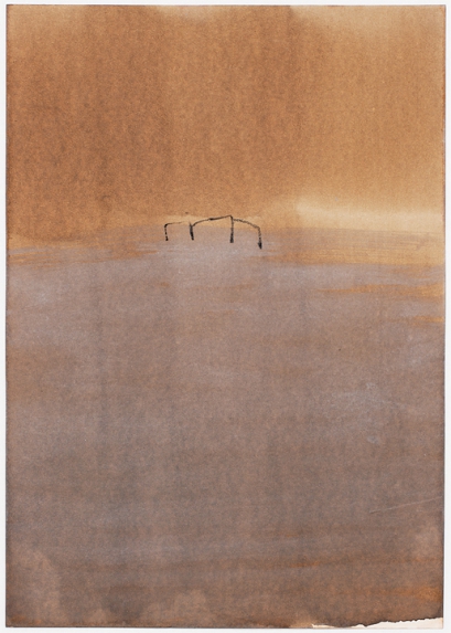 Autumn-Papers 2009, Drawings. Nr. 11 (13.10.09), Mischtechnik auf Papier, ca. 29,5 x 20,8 cm