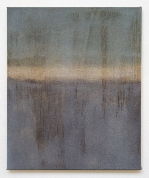 Horizonte/Solist II, Winter 2019, Acryl/Leinen, 60 x 50 cm