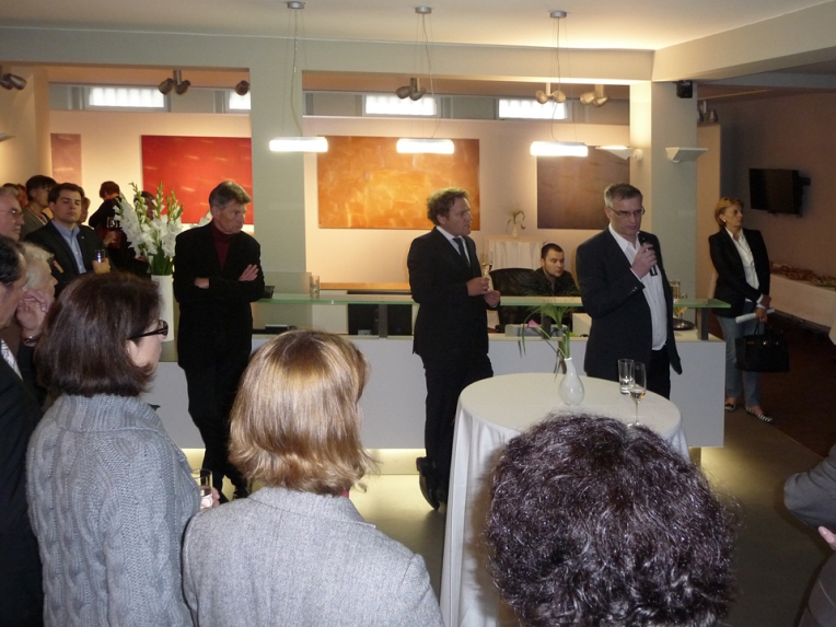 Favourites, Stiftung Mercator, Peter Lodermeyer bei der Laudatio